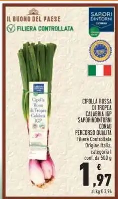 Conad Cipolla Rossa di Tropea Calabria IGP offerta