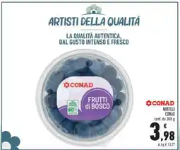 Conad Mirtilli Conad offerta