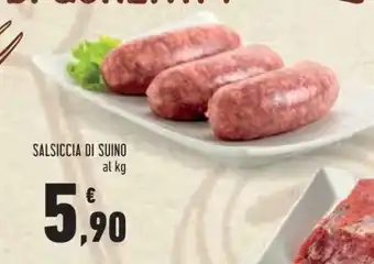 Conad Salsiccia Di Suino offerta