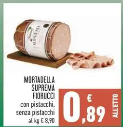Conad Mortadella Suprema Fiorucci offerta