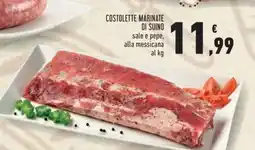 Conad COSTOLETTE MARINATE DI SUINO offerta