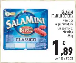 Conad Salamini Fratelli Beretta offerta