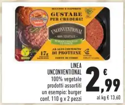 Conad LINEA UNCONVENTIONAL offerta