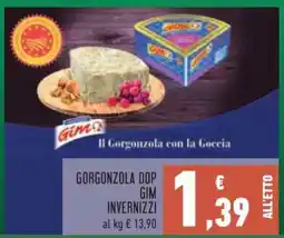 Conad GORGONZOLA DOP GIM INVENRIZZI offerta