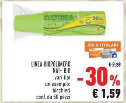 Conad LINEA BIOPOLIMERO NAT- BIO offerta