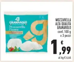 Conad Mozzarella Alta Qualità Granarolo offerta