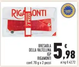 Conad Bresaola della Valtellina IGP Rigamonti offerta