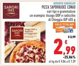 Conad Pizza Sapori Idee Conad offerta