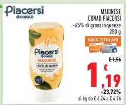 Conad MAIONESE CONAD PIACERSI offerta