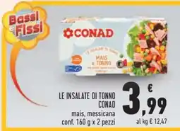Conad Le insalate di tonno CONAD offerta