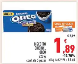 Conad Biscotto Original Oreo offerta