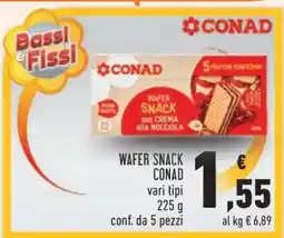 Conad Wafer Snack Conad offerta