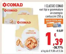 Conad I CLASSICI CONAD offerta