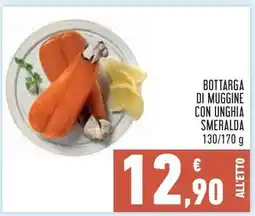 Conad Bottarga di muggine con unghia Smeralda offerta