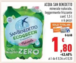 Conad ACQUA SAN BENEDETTO offerta