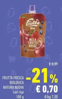 Conad Frutta fresca biologica natura nuova offerta