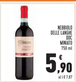 Conad Nebbiolo delle Langhe DOC Miniato offerta