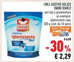 Conad LINEA ADDITIVO BUCATO OMINO BIANCO offerta