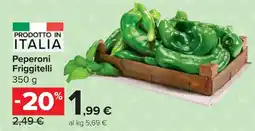 Carrefour Market Peperoni Friggitelli offerta