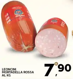 Extra Supermercati Leoncini mortadella rossa offerta