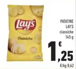 Conad Patatine lay's classiche offerta