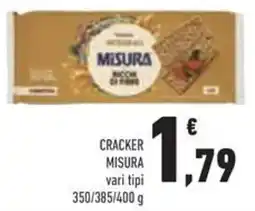 Conad Cracker MISURA offerta