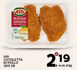 Extra Supermercati Aia cotoletta di pollo offerta