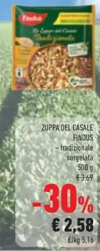 Conad Zuppa del casale FINDUS offerta