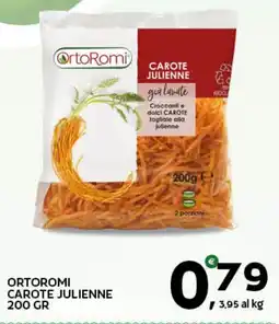 Extra Supermercati Ortoromi carote julienne offerta