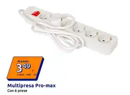 Action Multipresa Pro-max offerta