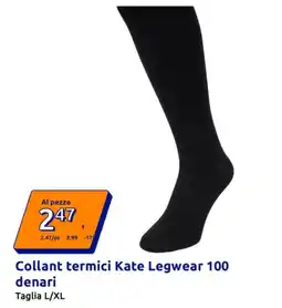 Action Collant termici Kate Legwear 100 denari offerta