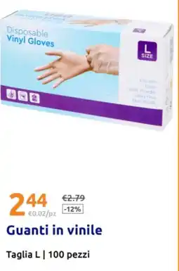 Action Guanti in vinile offerta