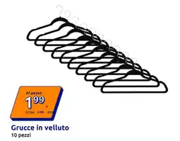 Action Grucce in velluto offerta