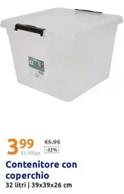 Action Contenitore con coperchio offerta