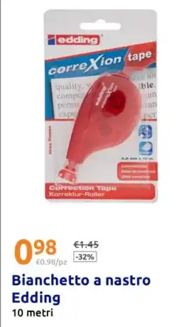 Action Bianchetto a nastro Edding offerta