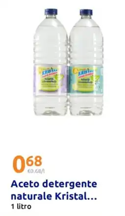 Action Aceto detergente naturale Kristal offerta
