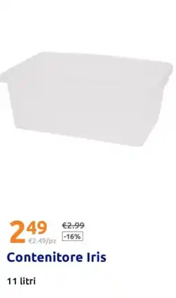 Action Contenitore Iris offerta