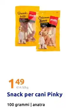 Action Snack per cani Pinky offerta