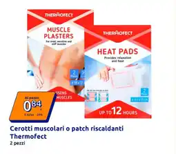Action Cerotti muscolari o patch riscaldanti Thermofect offerta