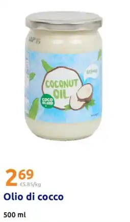 Action Olio di cocco offerta