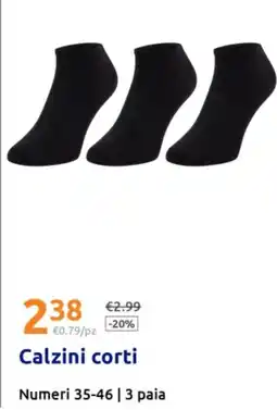 Action Calzini corti offerta