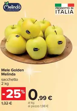 Carrefour Mele Golden Melinda offerta