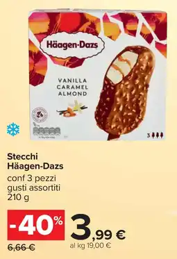 Carrefour Stecchi Häagen-Dazs offerta