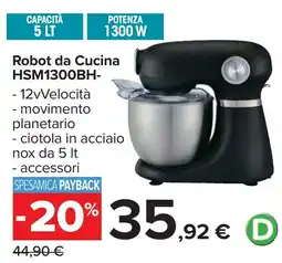 Carrefour Robot da Cucina HSM1300BH offerta