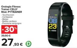 Carrefour Orologio Fitness Trainer CELLY Mod. PYTRAINER offerta