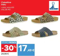 Carrefour Ciabattine Inblu offerta