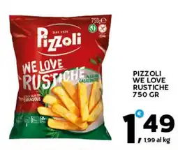 Extra Supermercati Pizzoli we love rustiche offerta
