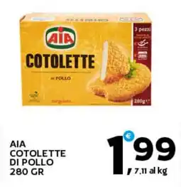 Extra Supermercati Aia cotolette di pollo offerta