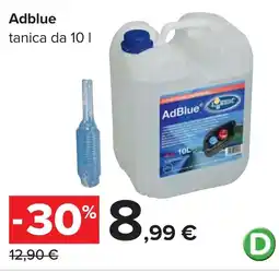 Carrefour Adblue tanica da offerta