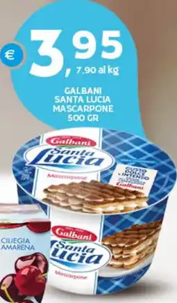 Extra Supermercati Galbani santa lucia mascarpone offerta